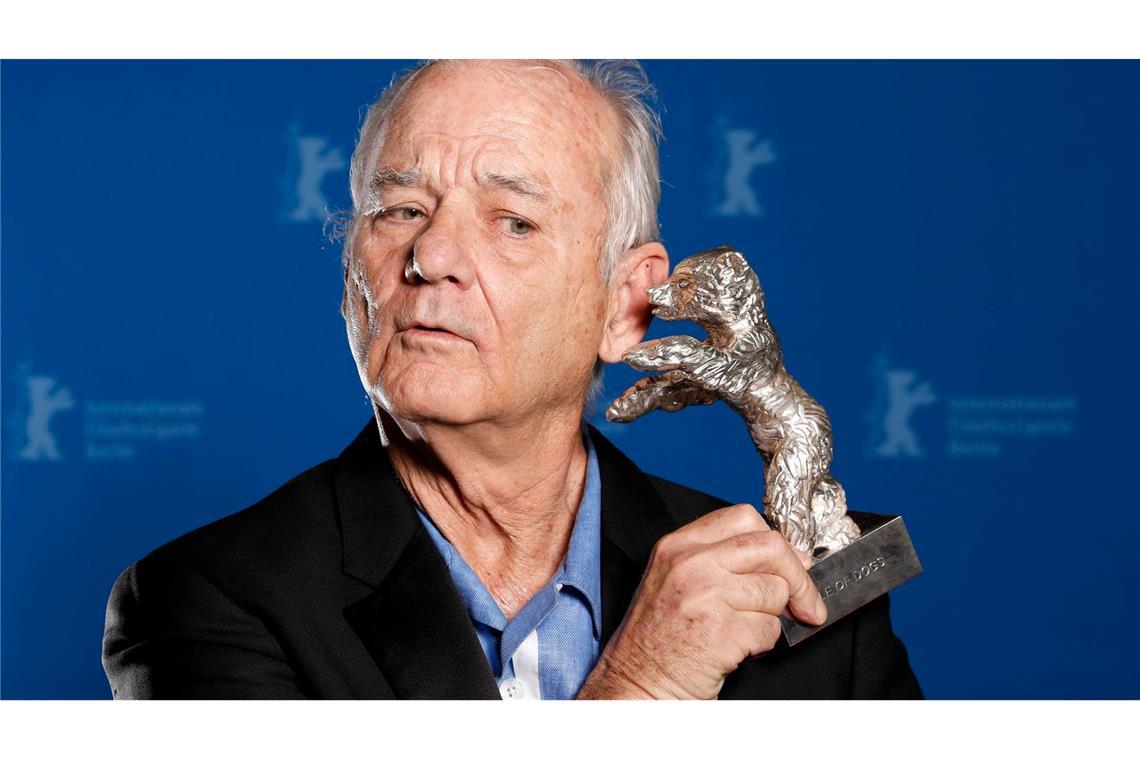 Bill Murray reiste 2018 zur Berlinale an. (Archivbild)