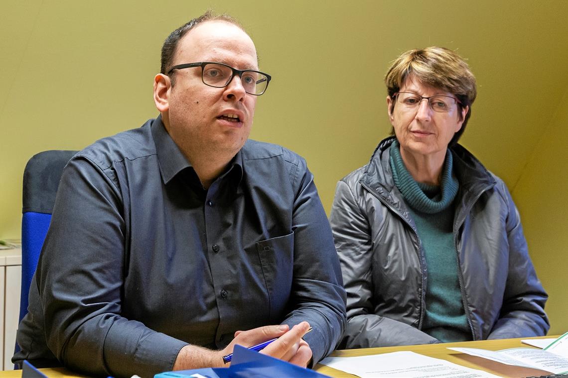 Ideen für eine älter werdende Gesellschaft Birgit Wolf leitet die Koordinationsstelle Bürgerschaftliches Engagement. Bei Christian Müller laufen nun die Fäden für das Projekt „Gemeinsam Lust auf Leben“ zusammen. Foto: J. Fiedler