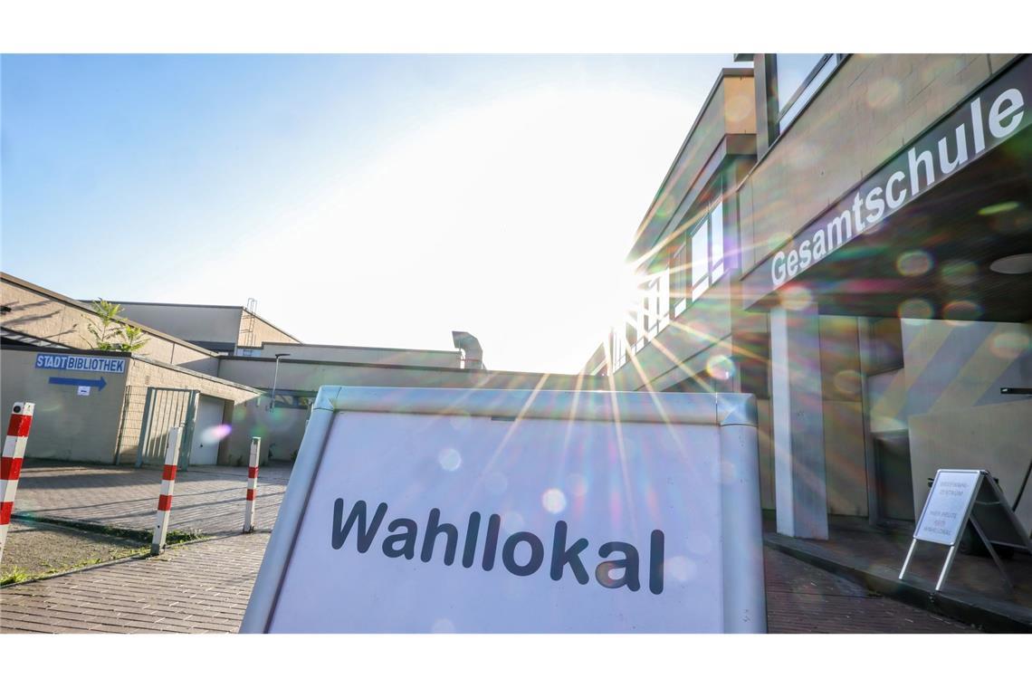 NRW-Kommunalwahl: Wahllokale geöffnet