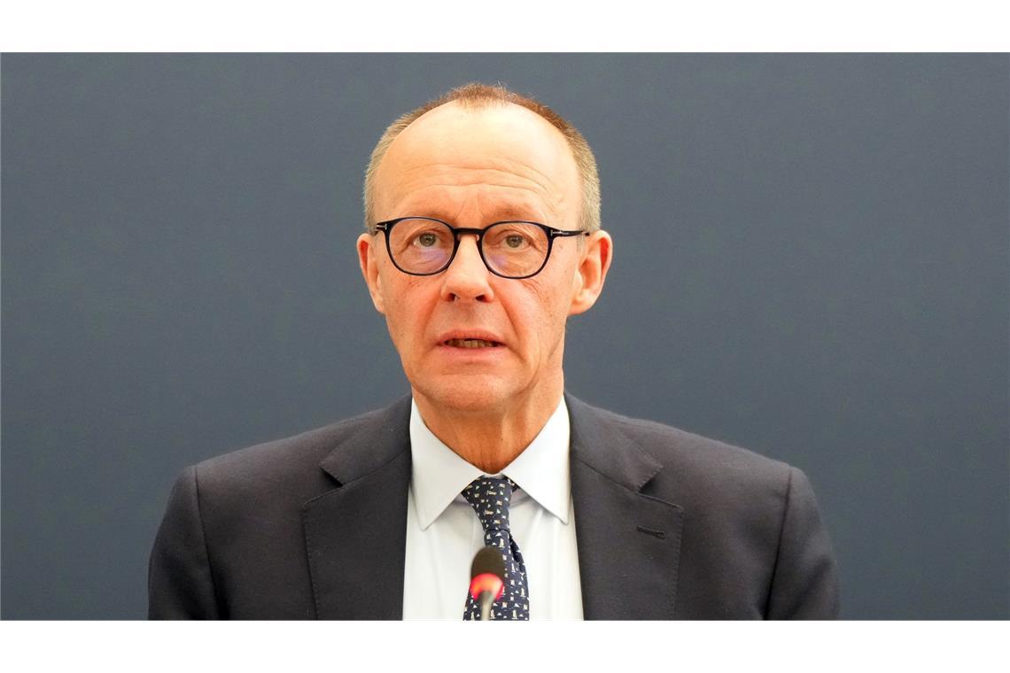 Merz will Regierung bis Ostern - SPD sortiert sich Bis Ostern könne die neue Regierung stehen, sagt der CDU-Vorsitzende, Friedrich Merz.
