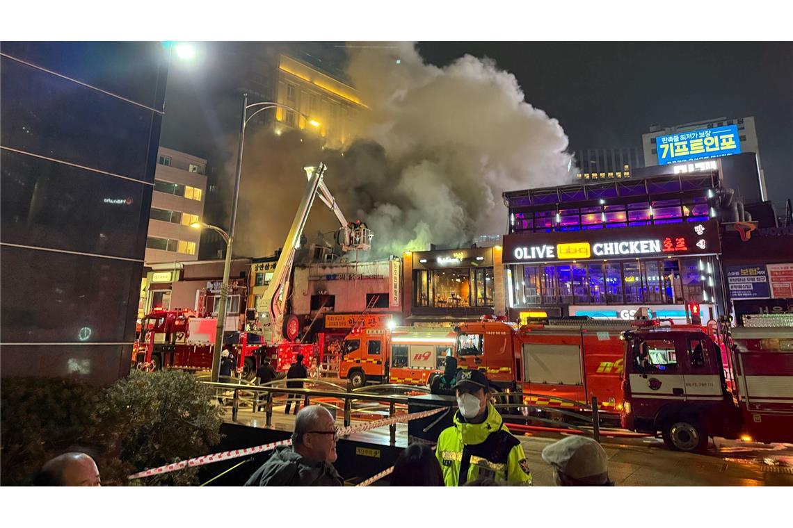 Bislang gibt es noch keine bestätigten Informationen über mögliche Opfer des Brandes.