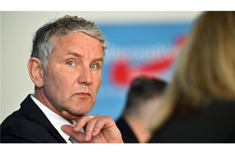 Björn Höcke, AfD-Fraktionsvorsitzender, spricht erneut von Remigration (Archivfoto).