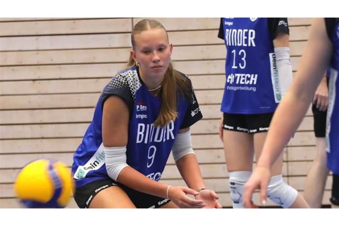 Blaubär mit Talent: Emily Hachenberg hat es bis in den Bundesliga-Kader ihres Heimatvereins TSV Flacht geschafft.