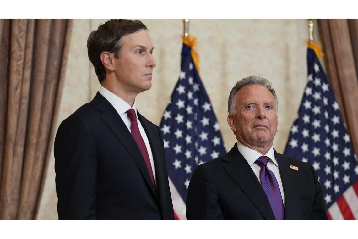 Bleiben nun doch zu Hause: Jared Kushner und Steve Witkoff reisen nicht nach Pakistan. (Archivbild)