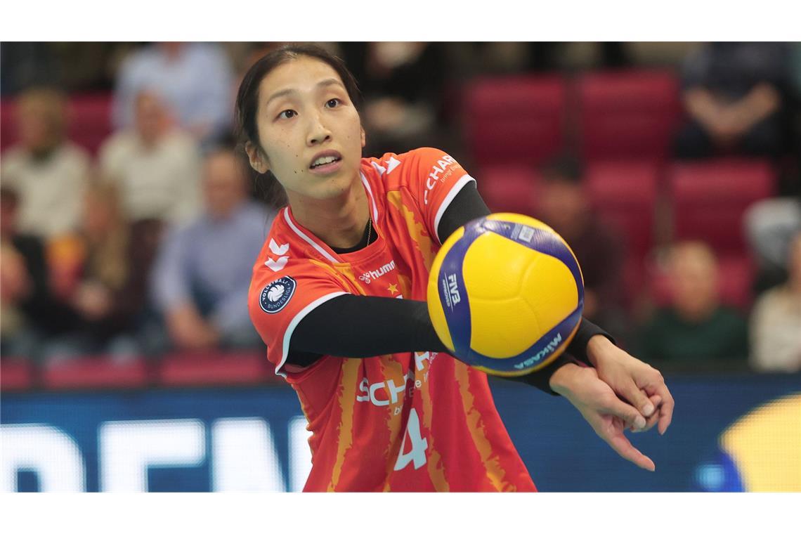 Bleibt bei Allianz MTV Stuttgart: Libera Yurika Bamba.