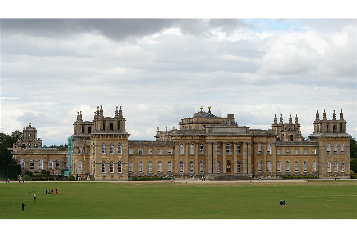 Goldenes Klo gestohlen: Mann in England schuldig gesprochen Blenheim Palace ist der Geburtsort des früheren britischen Premiers Winston Churchill. (Archivbild)