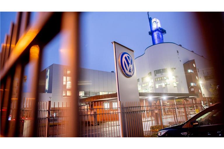 Blick auf das VW-Werk Osnabrück.