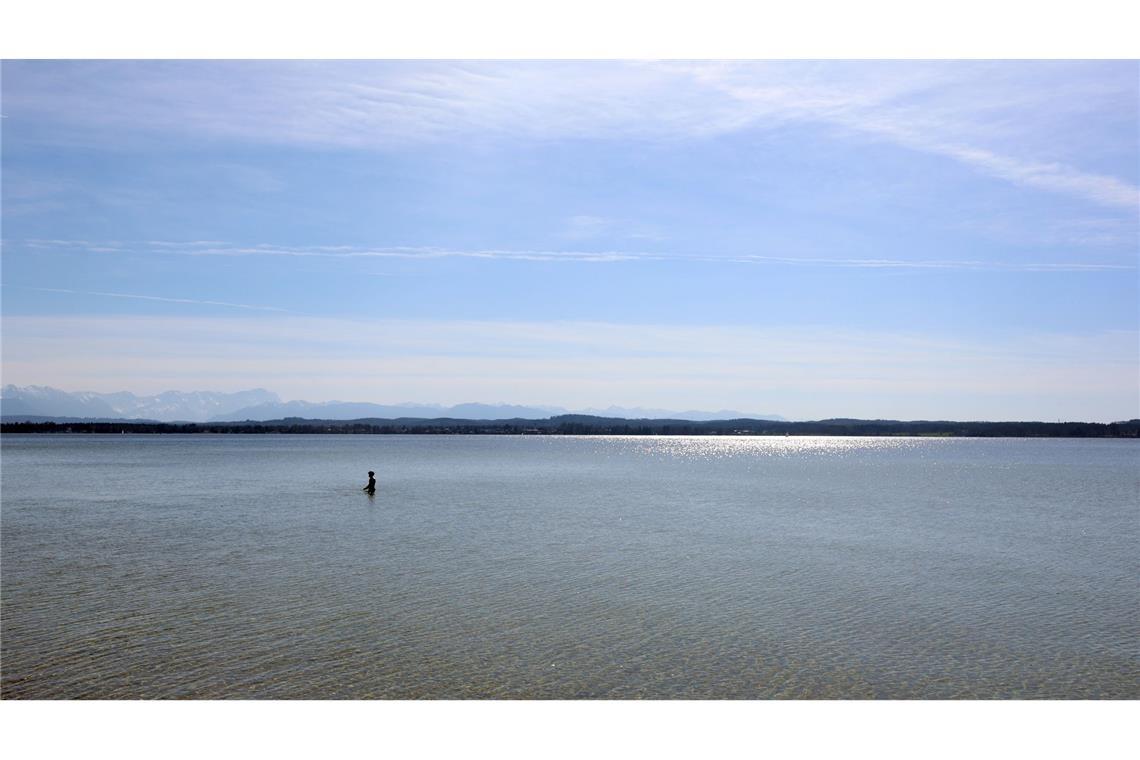Badeunfälle am Starnberger See: Mindestens ein Toter Blick auf den Starnberger See. (Archivbild)