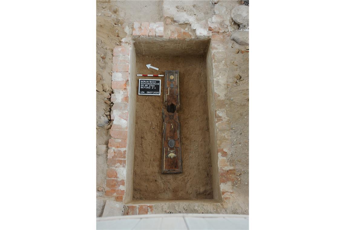 Ist dies das Grab der Gemahlin von König Friedrich Wilhelm II.?