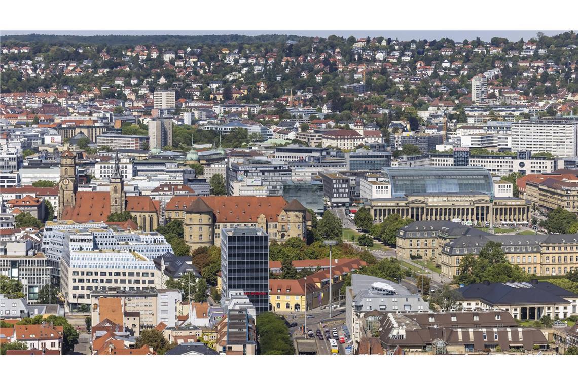Kommunen sollen zum Umzug in kleinere Wohnung animieren Blick auf Stuttgart – auch hier ist Wohnraum ein Dauerthema.