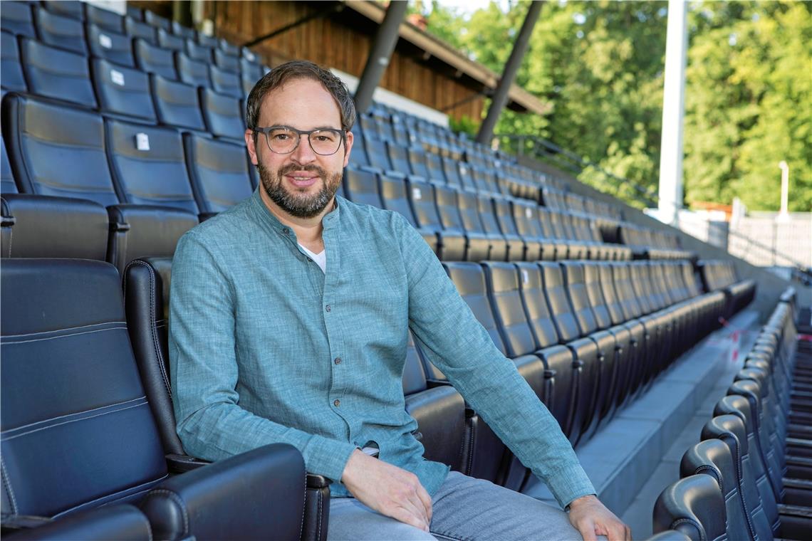 Blickt derzeit stark verärgert vom Fautenhau in Richtung Verbandszentrale in Stuttgart: SG-Vorstandsmitglied Philipp Mergenthaler. Foto: A. Becher