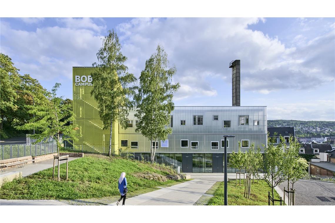 BOB Campus in Wuppertal, Architektur: raumwerk.architekten /Hübert und Klußmann (Köln)