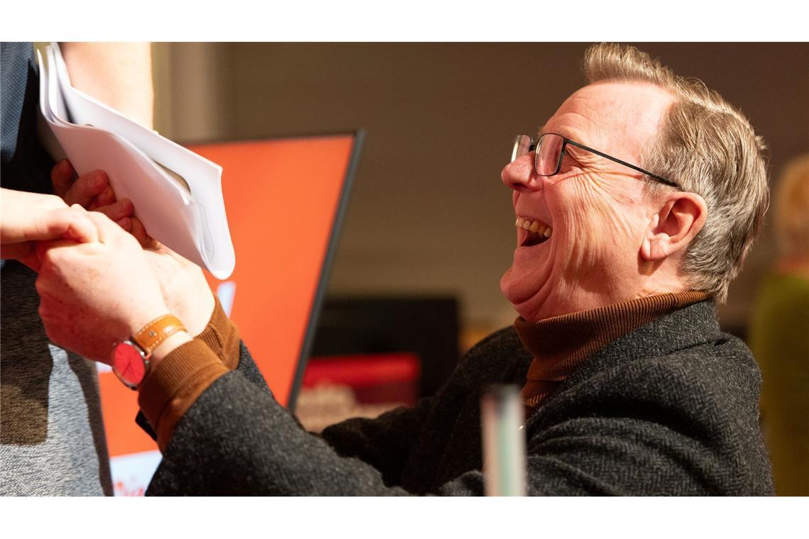 Wer will rein, wer geht? Der Bundestag formiert sich neu Bodo Ramelow (Linke). (Archivbild)