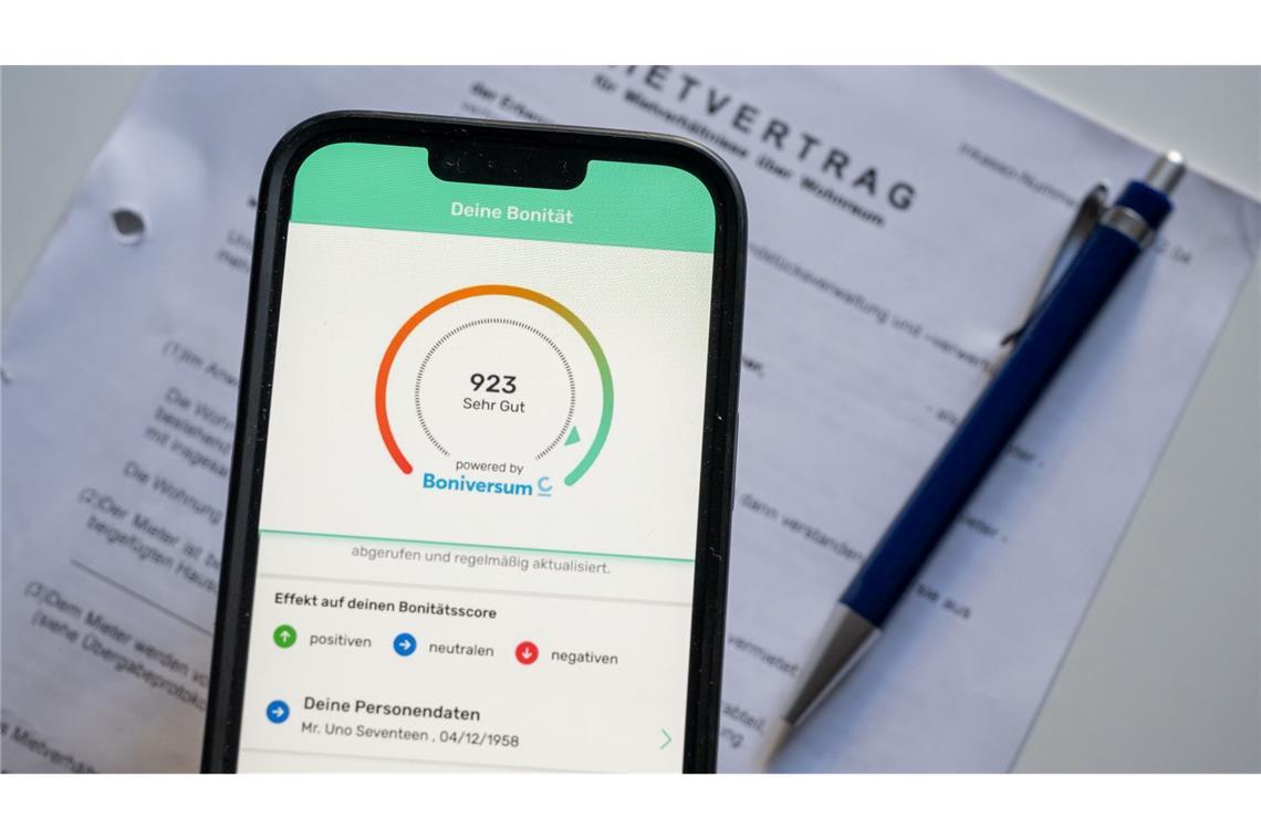 Schufa streicht Makel in Bonitätsbewertungen schneller Bonify-App soll für mehr Transparenz sorgen (Archivbild)