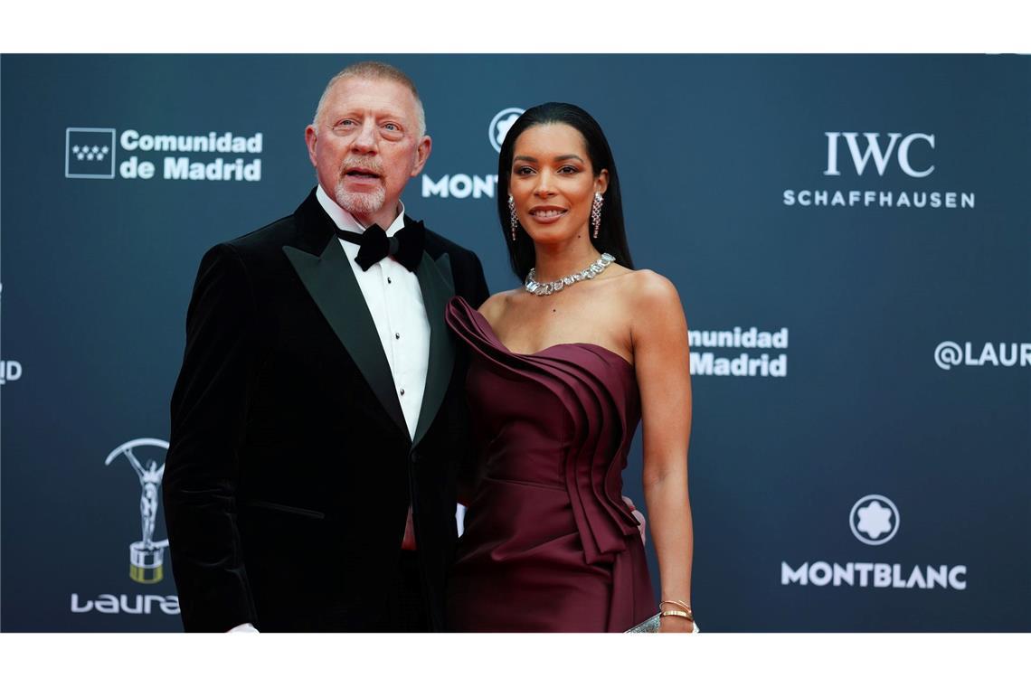 Boris Becker und seine Frau Lilian de Carvalho Monteiro.