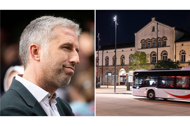 Boris Palmer kann sein Vorhaben, eine Videokamera am Tübinger Busbahnhof installieren zu lassen, vorerst nicht umsetzen.