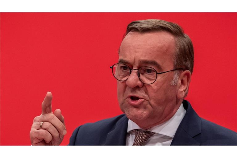 Boris Pistorius hat auf dem SPD-Parteitag Forderungen nach einem Kurswechsel in der Russlandpolitik energisch widersprochen