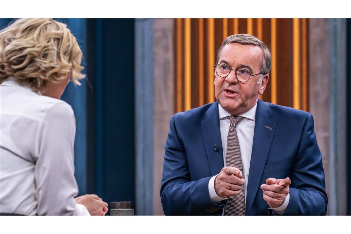 Was der Verteidigungsminister zum US-Schlag gegen Iran sagt Boris Pistorius (SPD) im Gespräch mit Caren Miosga.