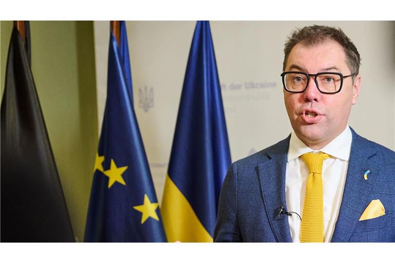 Botschafter Oleksii Makeiev: klare Worte als Ukrainer und Europäer .