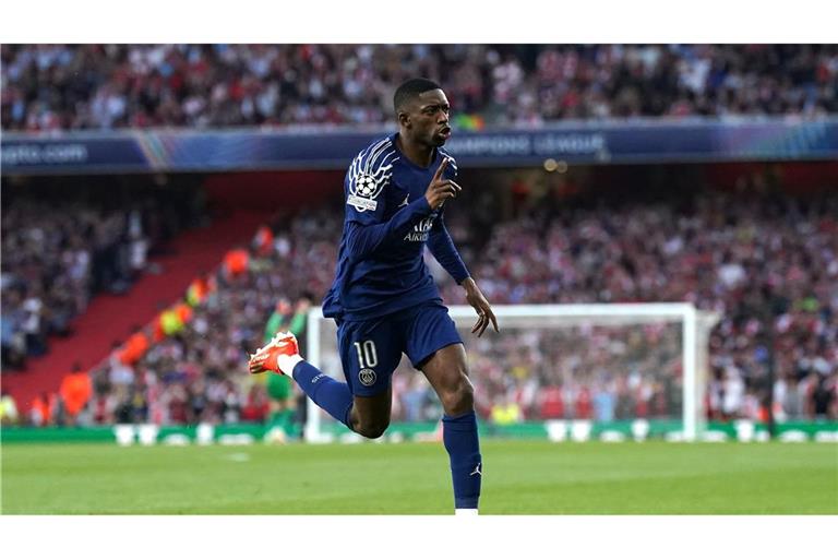 Brachte Paris früh in Führung: Ousmane Dembélé.