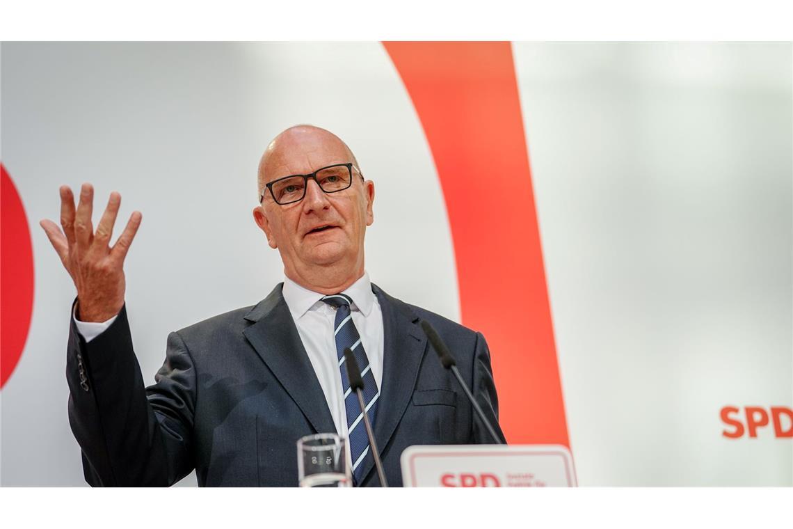 Elf Zitate: Was die deutsche Politik 2024 bewegte Brandenburgs Ministerpräsident Dietmar Woidke betont die Rolle der Sozialdemokratie. (Archivbild)