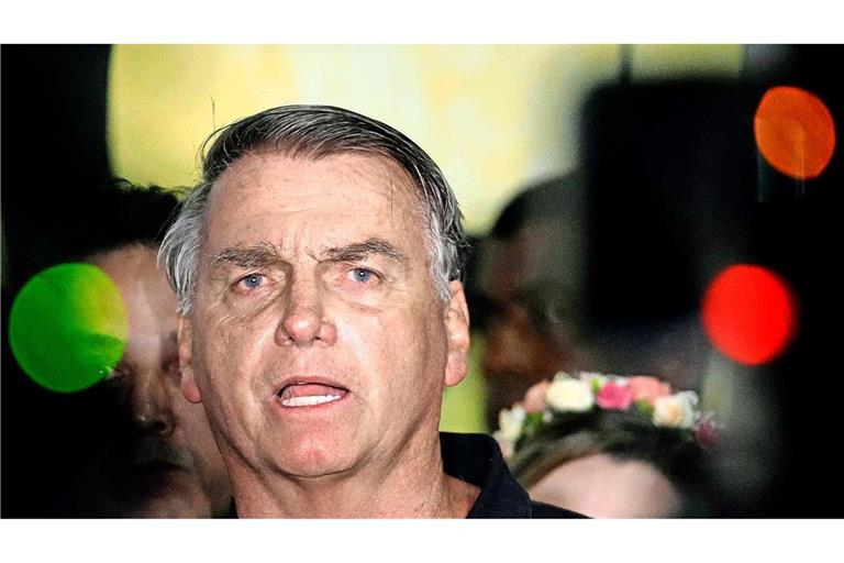 Brasiliens ehemaliger Präsident Jair Bolsonaro ist an Hautkrebs erkrankt. (Archivbild)