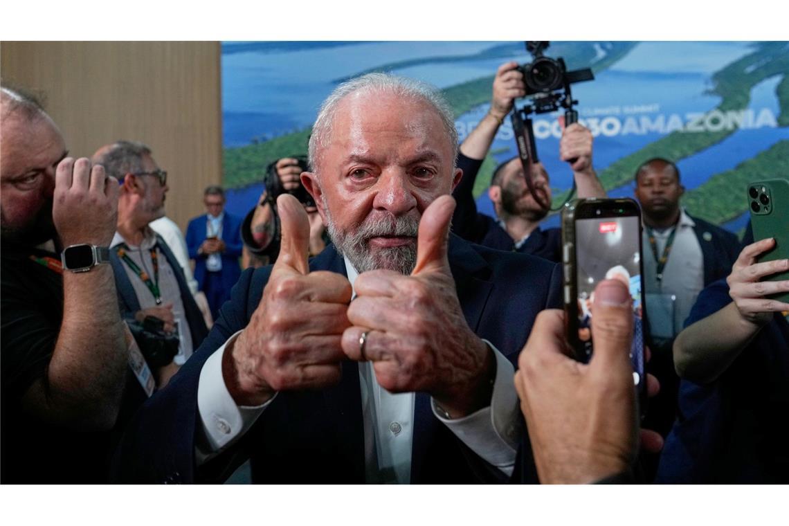 Brasiliens Präsident Luiz Inácio Lula da Silva wollte viel erreichen - doch der Erfolg ist überschaubar. (Archivbild)