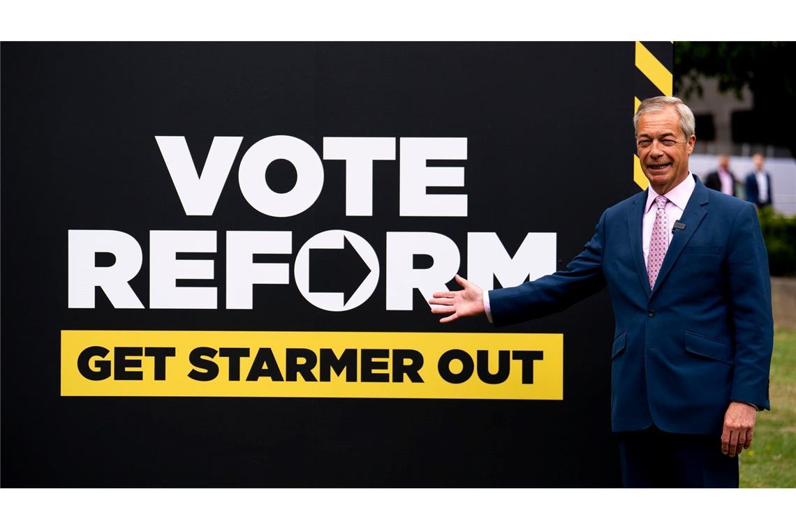 Brexit-Vorkämpfer Nigel Farage gibt sich siegessicher.