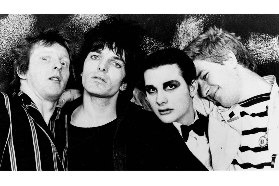 Gründer der Punkband The Damned ist tot Brian James (2.v.l.) wurde 70 Jahre alt.