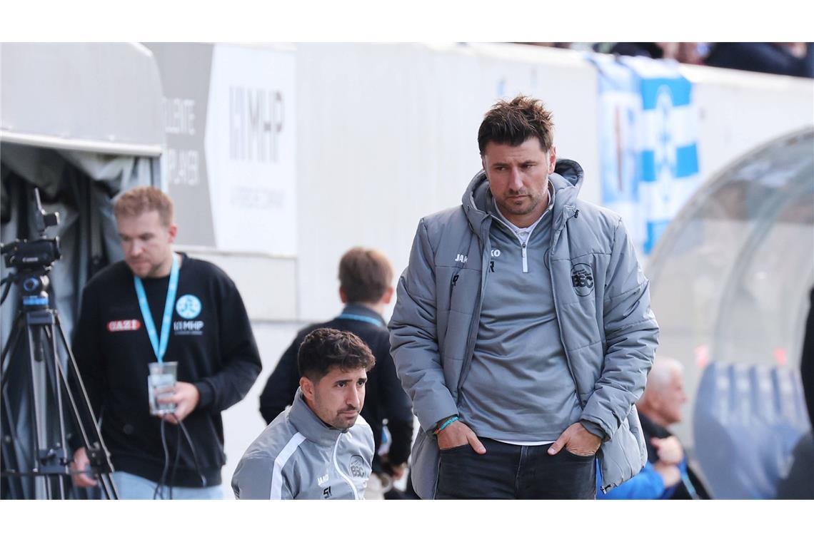 BSC-Coach Stefan Reisiger haderte auch mit dem Schiedsrichter.