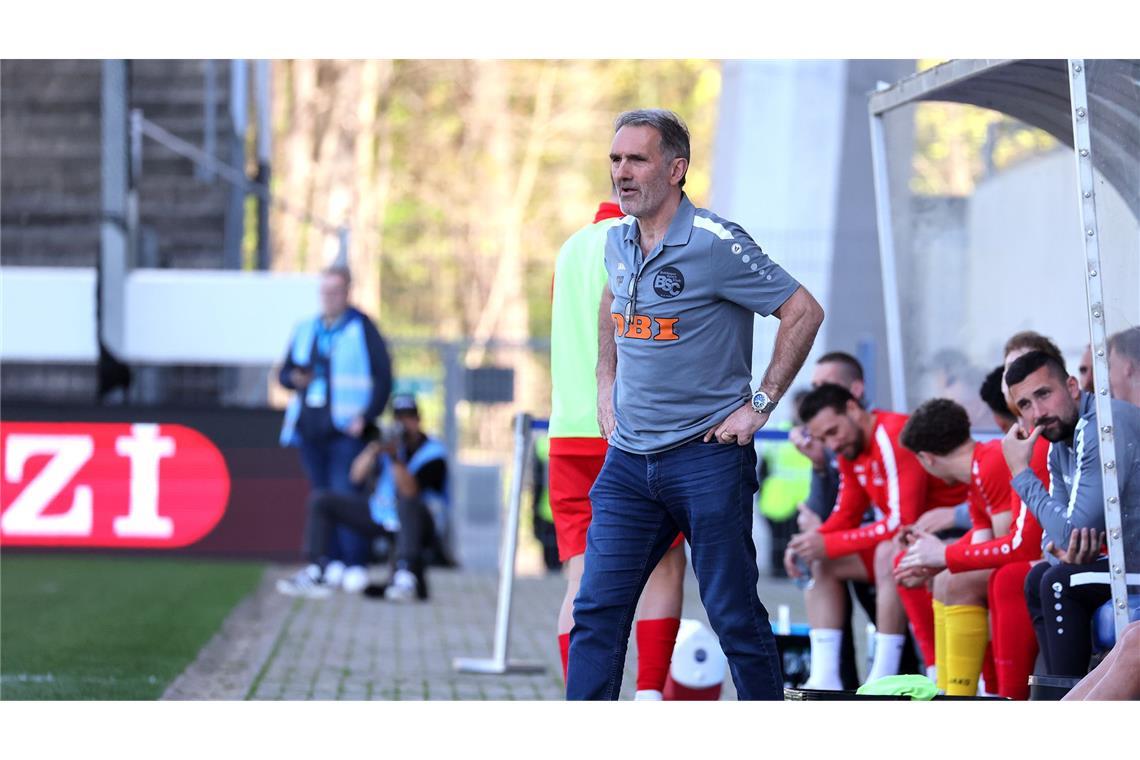 Nach der Party folgt der Kater BSC-Trainer Milorad Pilipovic konnte zufrieden sein.