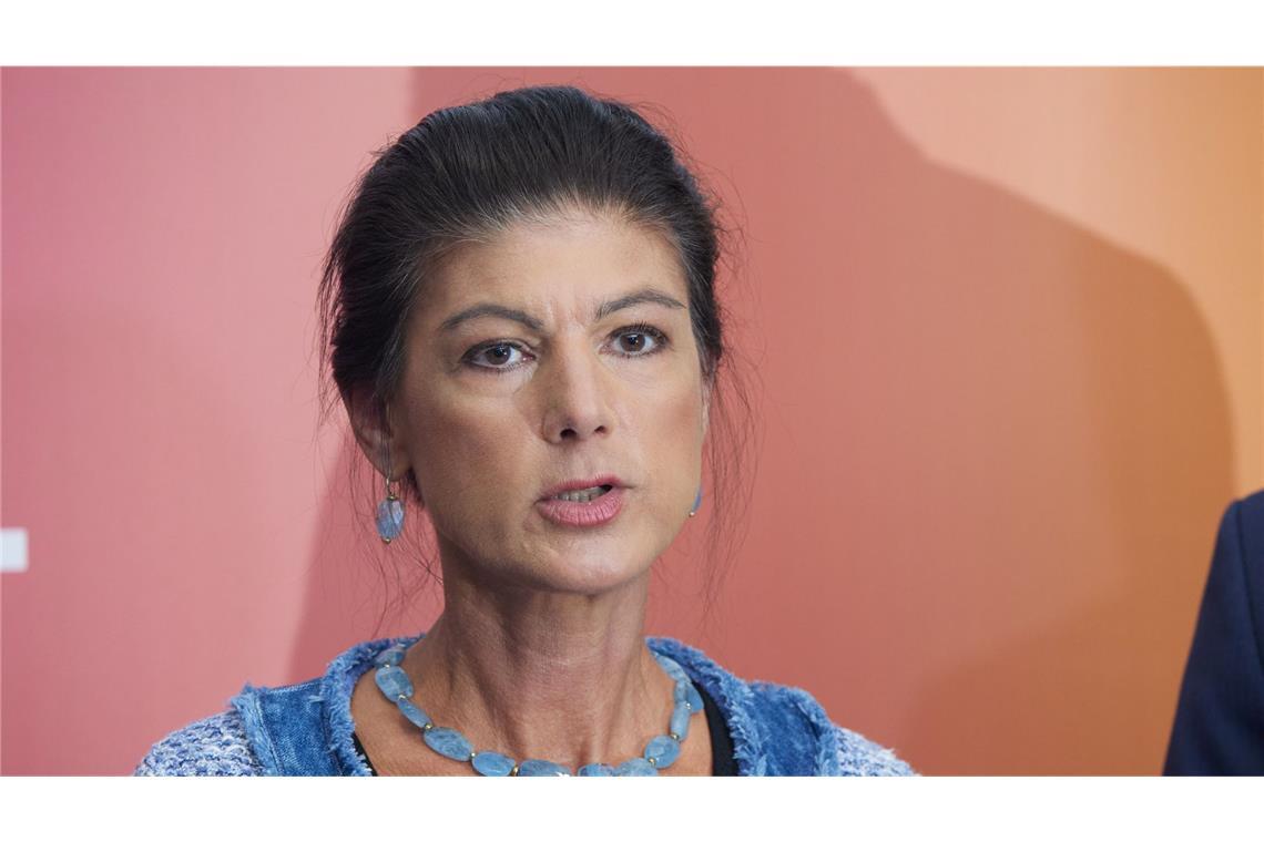 BSW-Chefin Sahra Wagenknecht