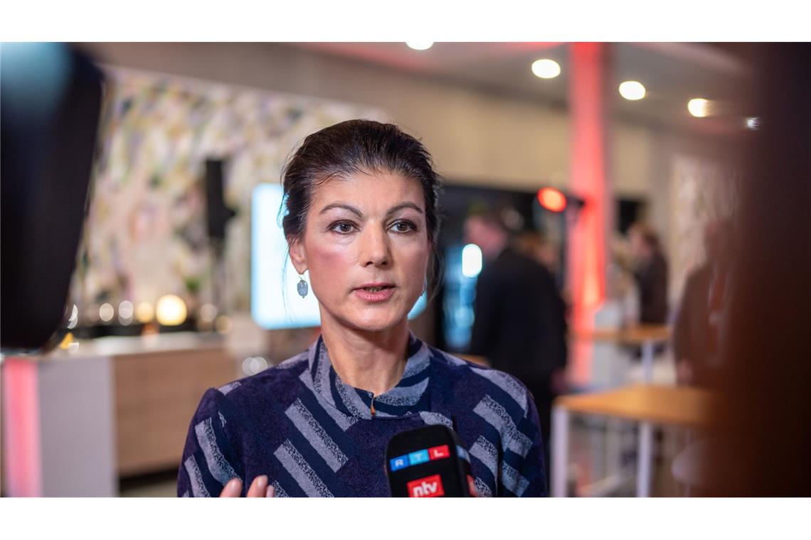 BSW-Chefin bleibt von ARD-“Wahlarena“ ausgeschlossen BSW-Chefin Sahra Wagenknecht
