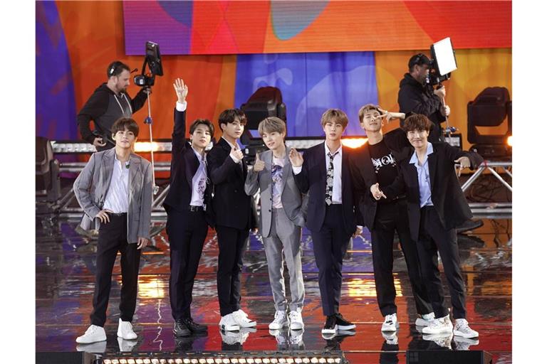 BTS 2019 in der Show "Good Morning America".
