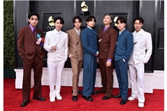 BTS 2022 bei den Grammy Awards.