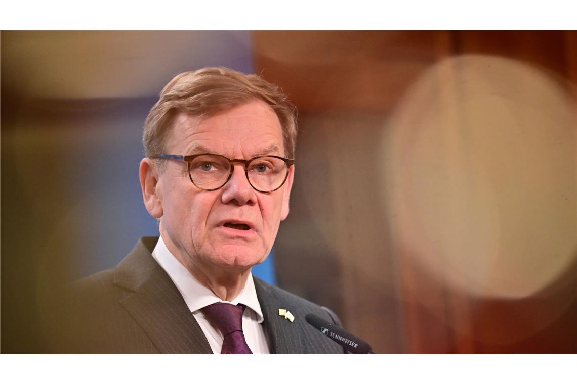 Bundesaußenminister Johann Wadephul (CDU) hat die Beteiligung Deutschlands an weiteren US-Waffenpaketen für die Ukraine angekündigt. (Archivbild)