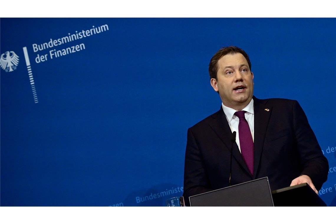 Bundesfinanzminister Lars Klingbeil