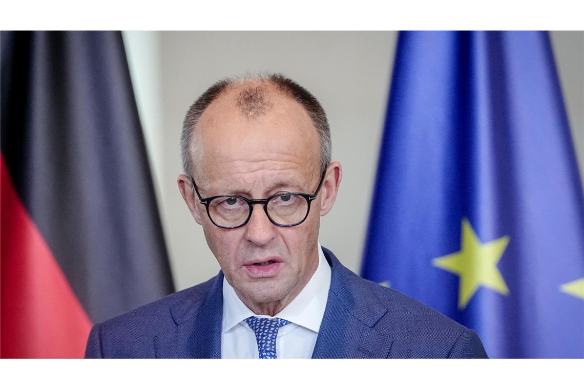 Bundeskanzler Friedrich Merz