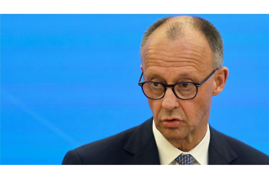 „Das riecht mir zu sehr nach politischer Konkurrentenbeseitigung“ Bundeskanzler Friedrich Merz