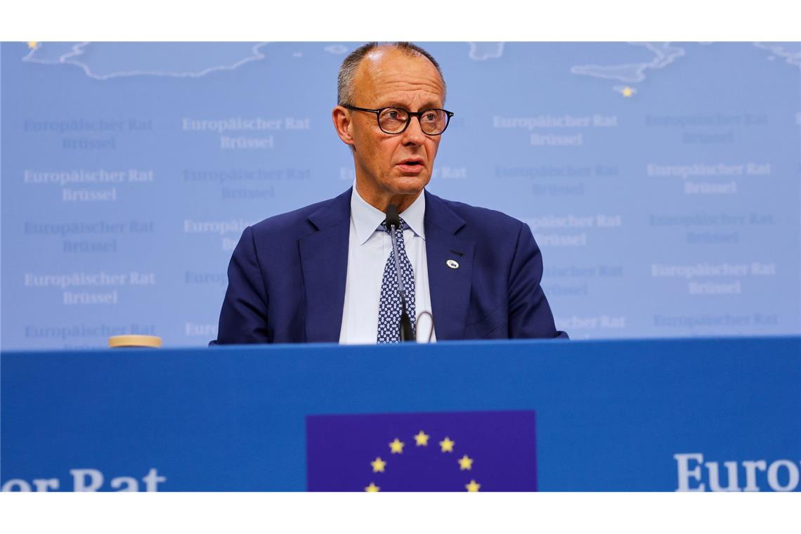 USA machen EU neues Angebot im Zollkonflikt Bundeskanzler Friedrich Merz (CDU) drängt bei den Verhandlungen mit den USA auf Tempo.