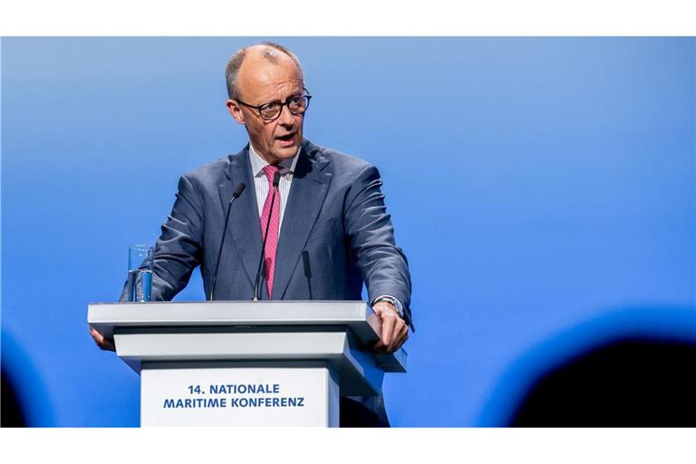 Bundeskanzler Friedrich Merz (CDU) ist Schirmherr der Nationalen Maritimen Konferenz.