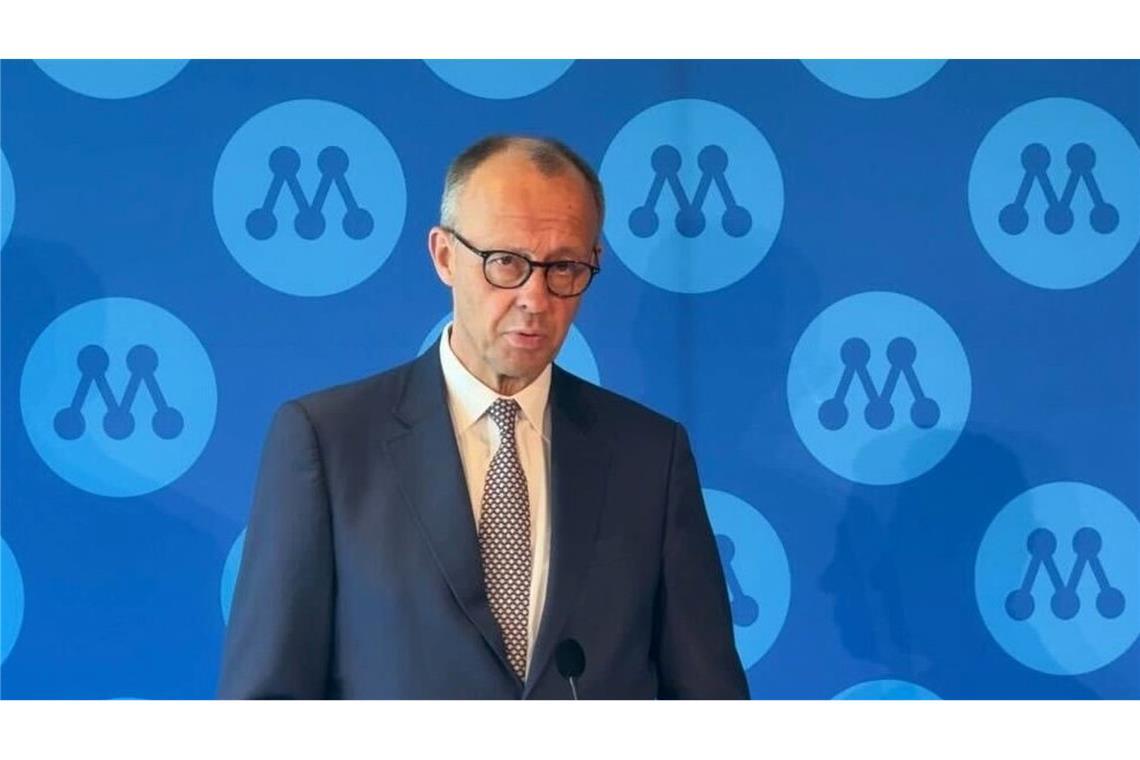 Bundeskanzler Friedrich Merz (CDU) war zum Europa-Tag in Stockholm zu Besuch.