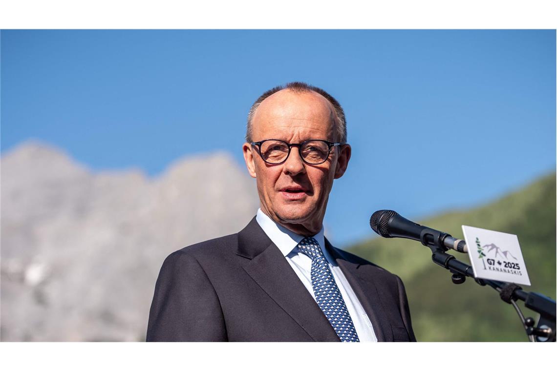 Merz wertet G7-Gipfel als Erfolg Bundeskanzler Friedrich Merz in Kanada.