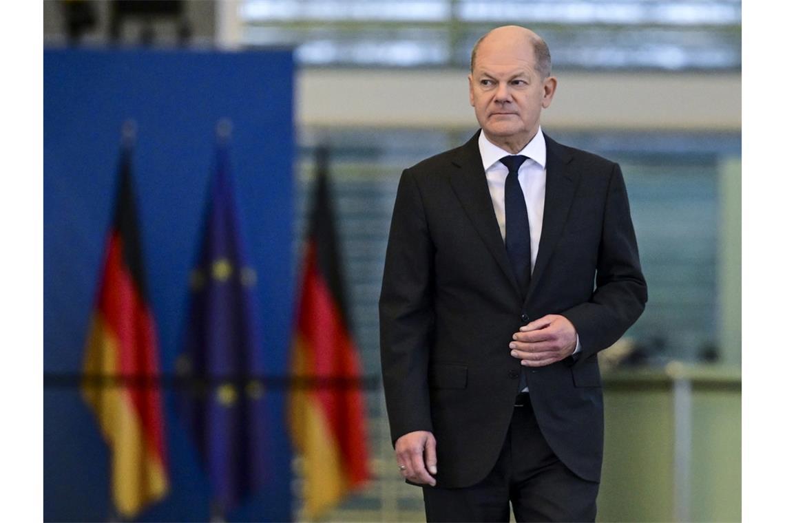Wann stellt Scholz die Vertrauensfrage? Bundeskanzler Olaf Scholz.