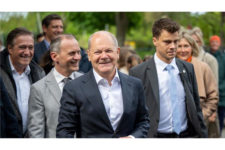 Bundeskanzler Olaf Scholz will ein zurückhaltender Ex-Kanzler sein.