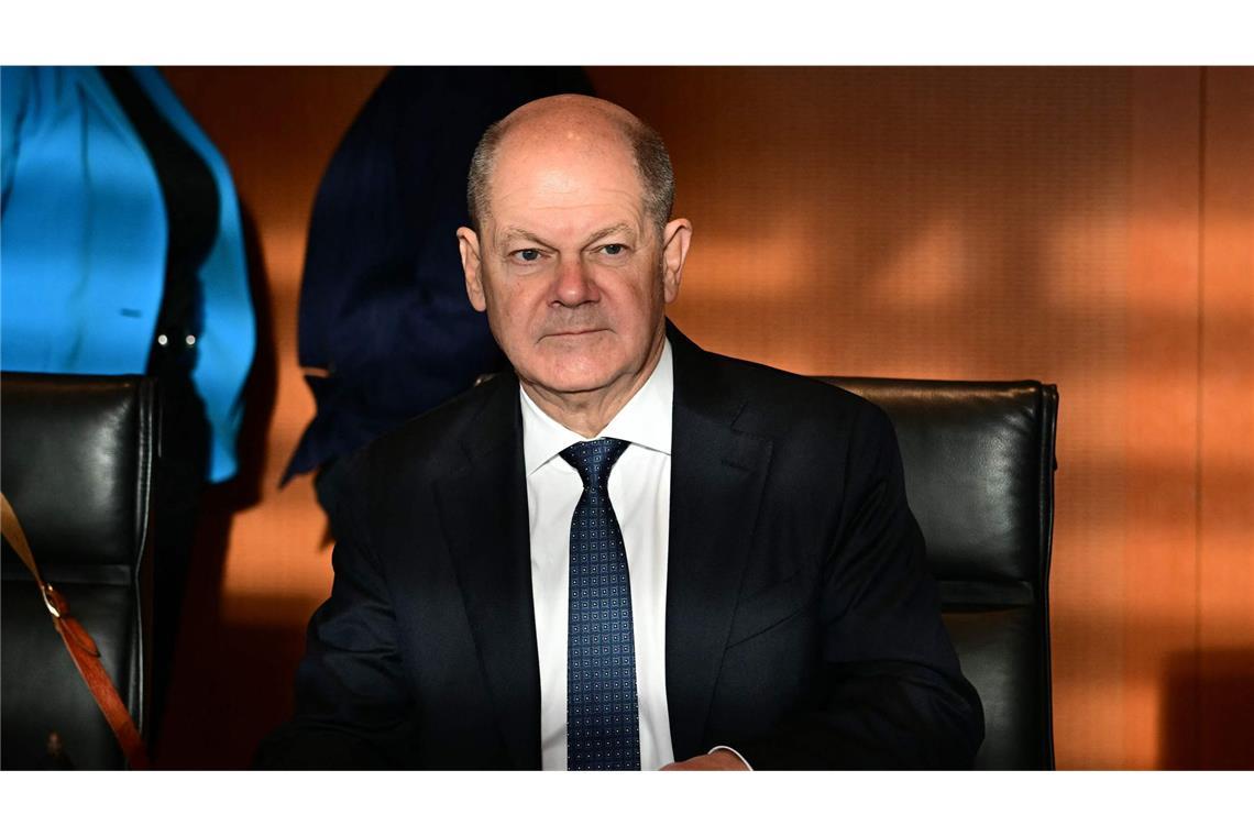 Ukraine-Treffen: Scholz warnt vor „Diktatfrieden“ und Truppendebatte Bundeskanzler Scholz warnte vor einem „Diktatfrieden“. (Archivbild)