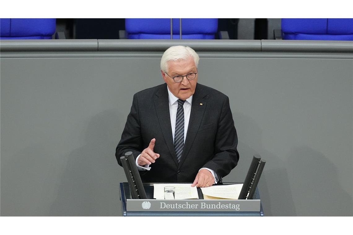 Steinmeier gratuliert Nawrocki zu Sieg Bundespräsident Frank-Walter Steinmeier.