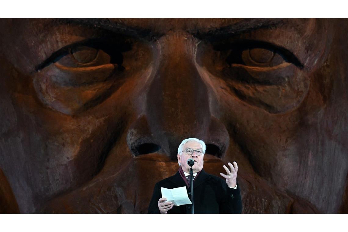 Bundespräsident Frank-Walter Steinmeier eröffnet in Chemnitz das Europäische Kulturhauptstadtjahr (Archivbild)