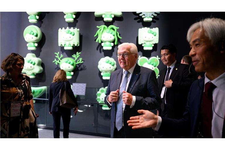Bundespräsident Steinmeier eröffnet den Deutschen Nationentag bei der Expo 2025.