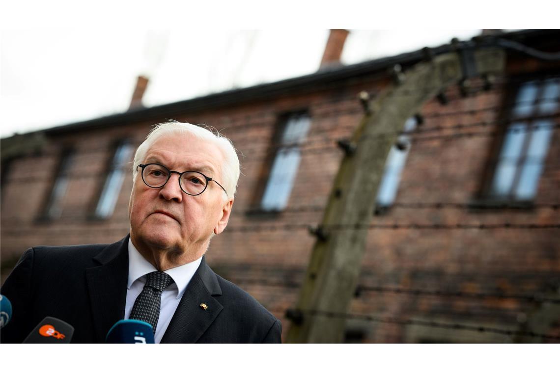 Auschwitz-Überlebender: Widersetzt euch Verschwörungsmythen Bundespräsident Steinmeier leitete die bisher hochrangigste deutsche Delegation bei einer Gedenkfeier in Auschwitz.